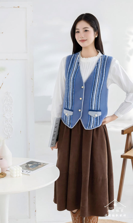 Cowgirl Vest Crochet Kit