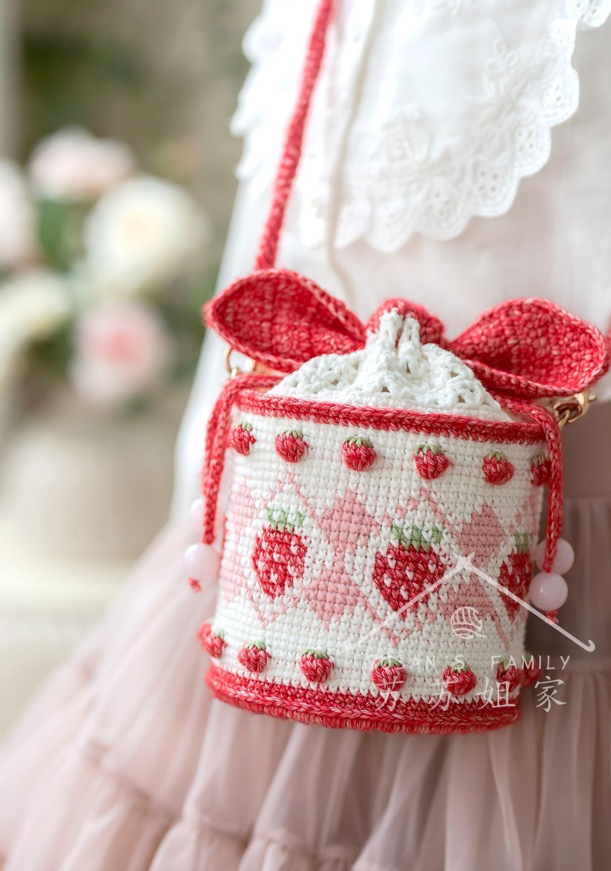 Bunny Ear Bucket Bag Crochet Pattern