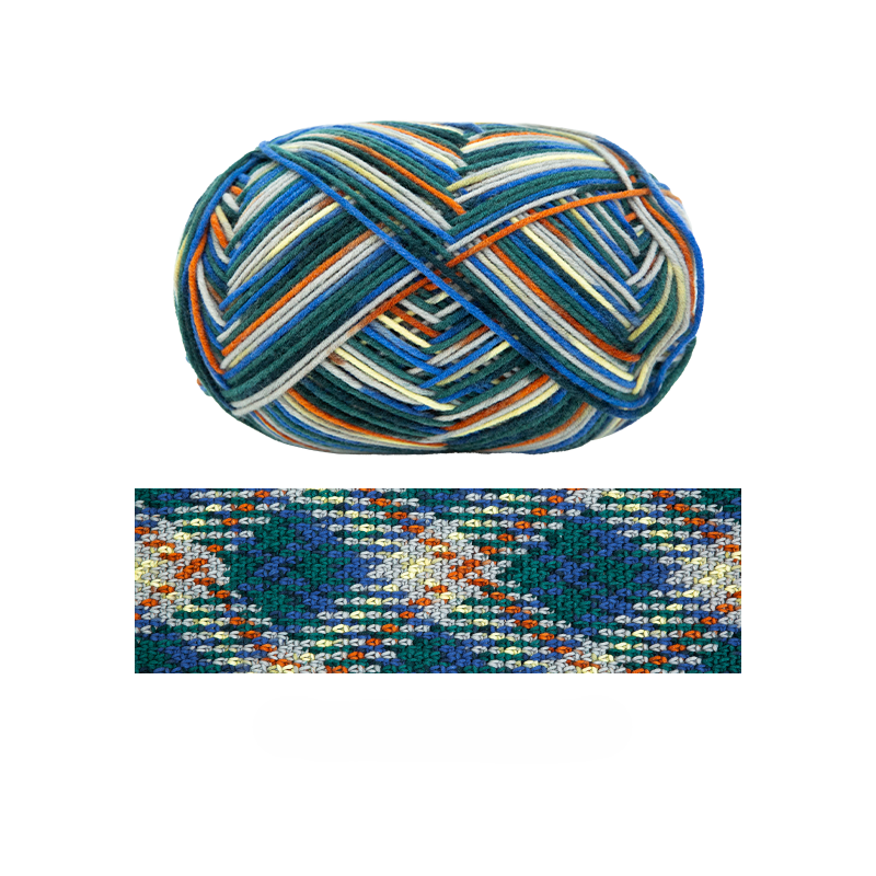 Fil à écharpe Magic Cube - Digital Jacquard (1 paquet) | La famille de Susan