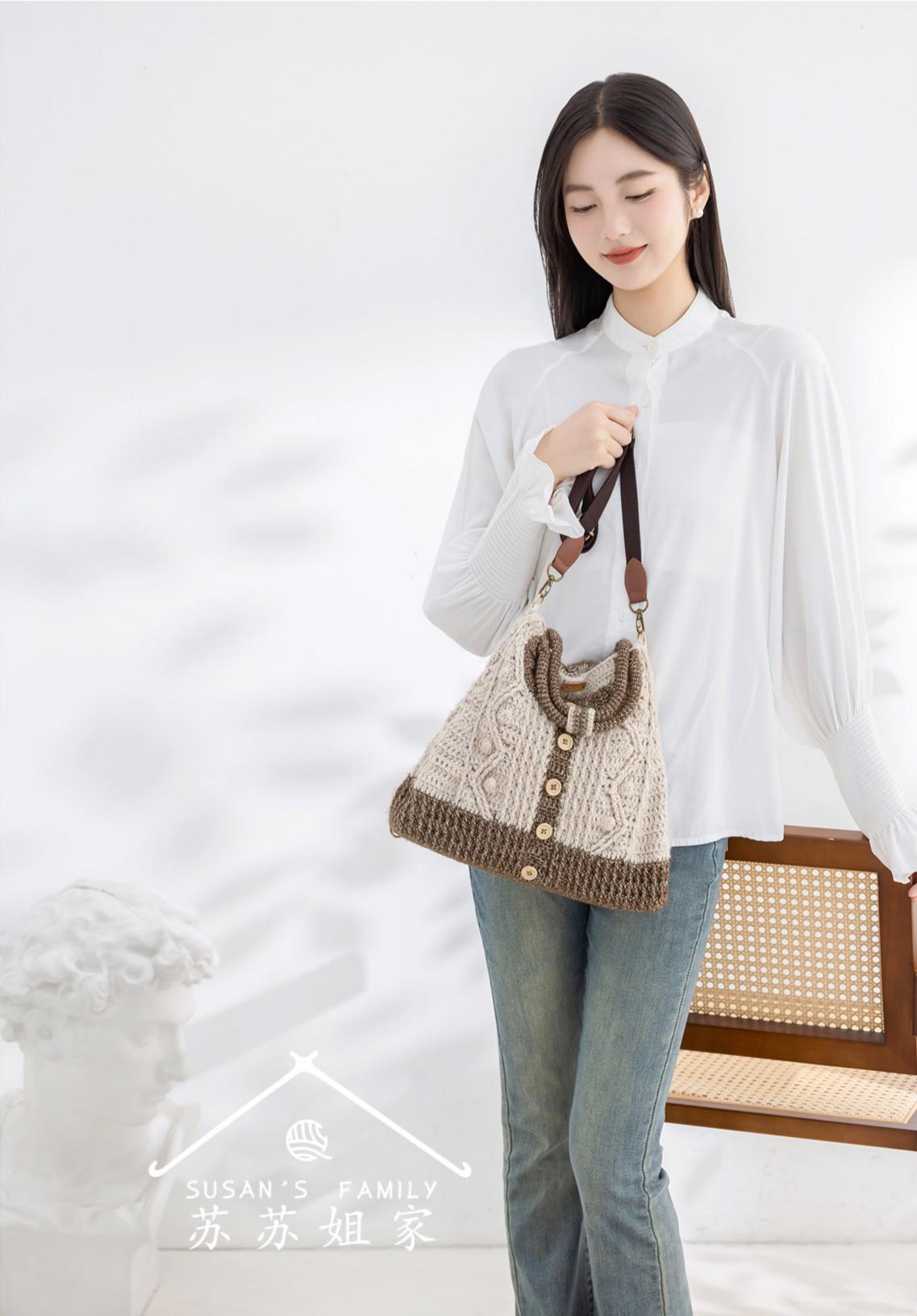 The Knitwear Tote Crochet Pattern