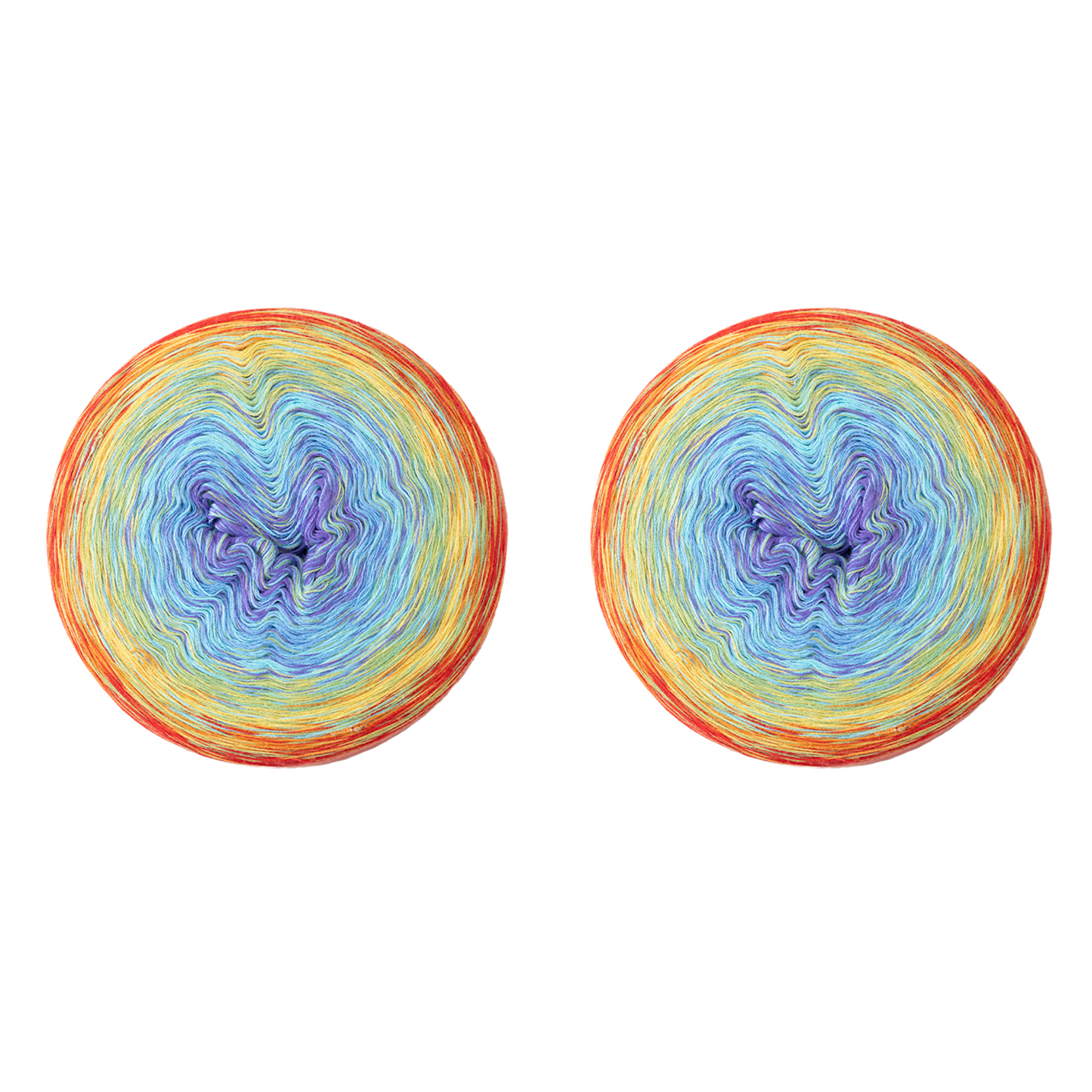 Susan's Family Summer Bloom Gradient Cotton Yarn -2 pack 【US Warehouse】