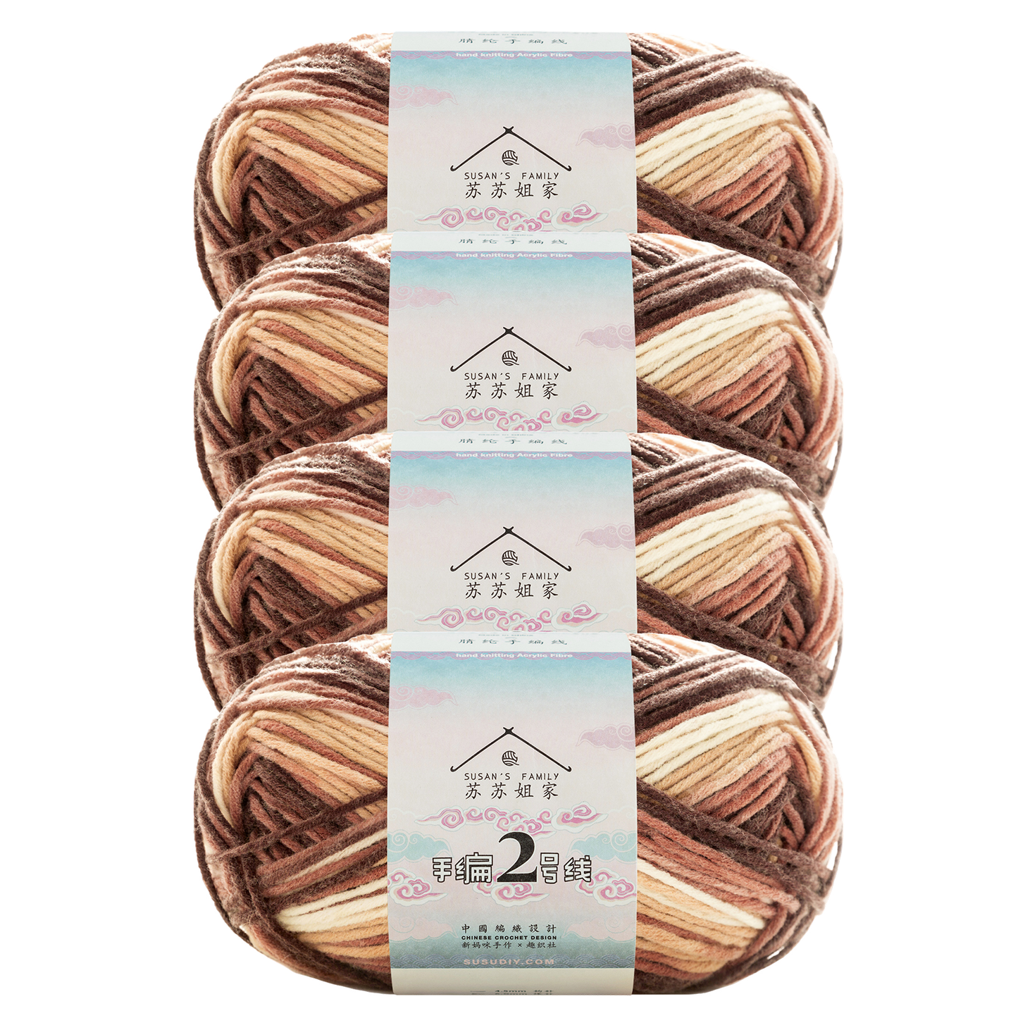 Handgefertigter Strickfaden Nr. 2