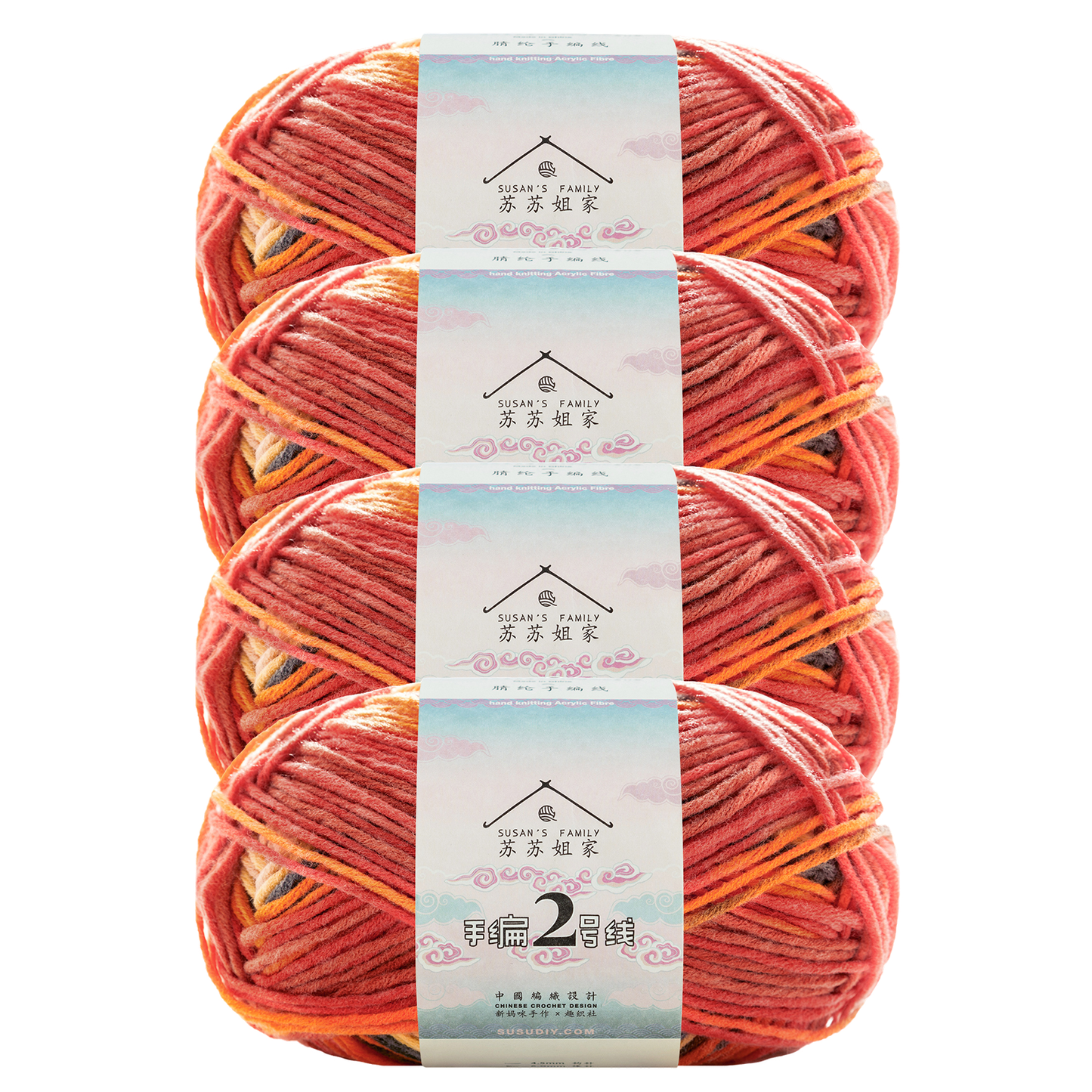 Handgefertigter Strickfaden Nr. 2