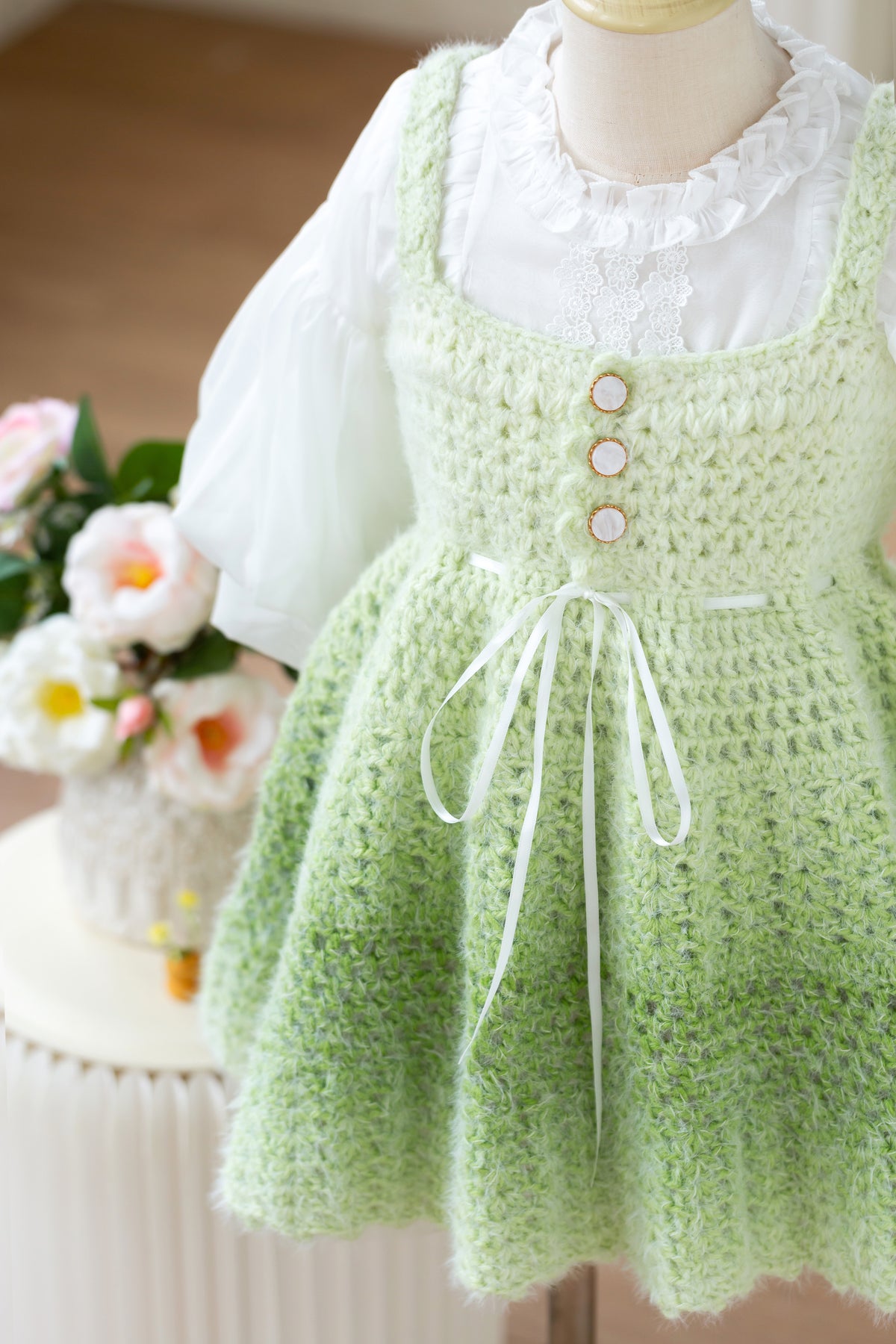Meadow Sprout Dress Crochet Kit