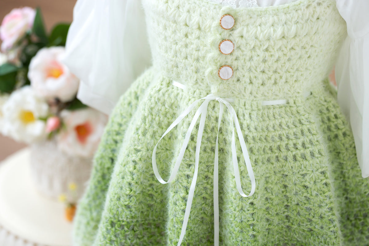 Meadow Sprout Dress Crochet Kit