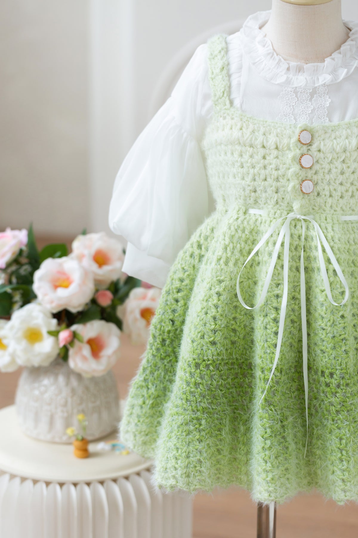 Meadow Sprout Dress Crochet Kit