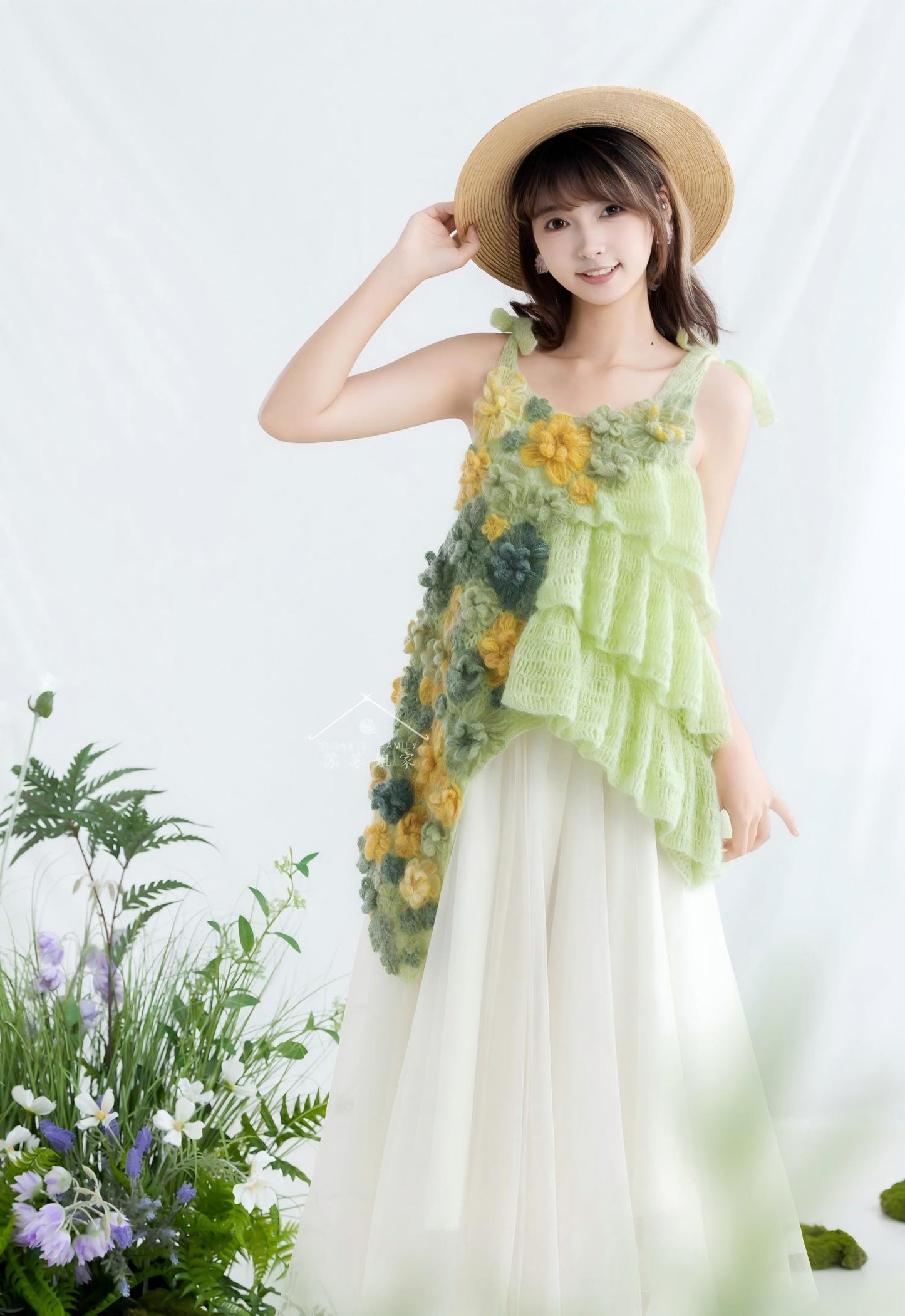 Flower Cami Crochet Pattern