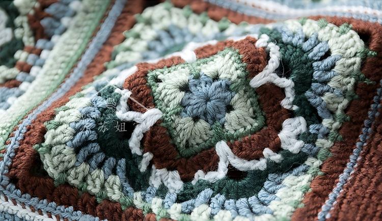 Rock Color Vest Crochet Pattern