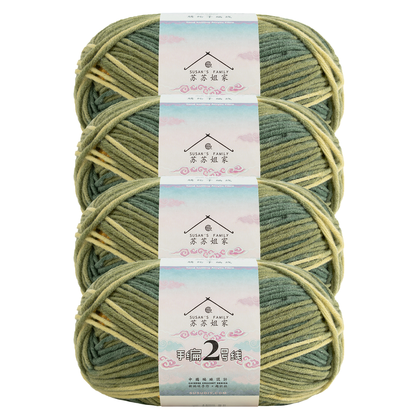 Handgefertigter Strickfaden Nr. 2