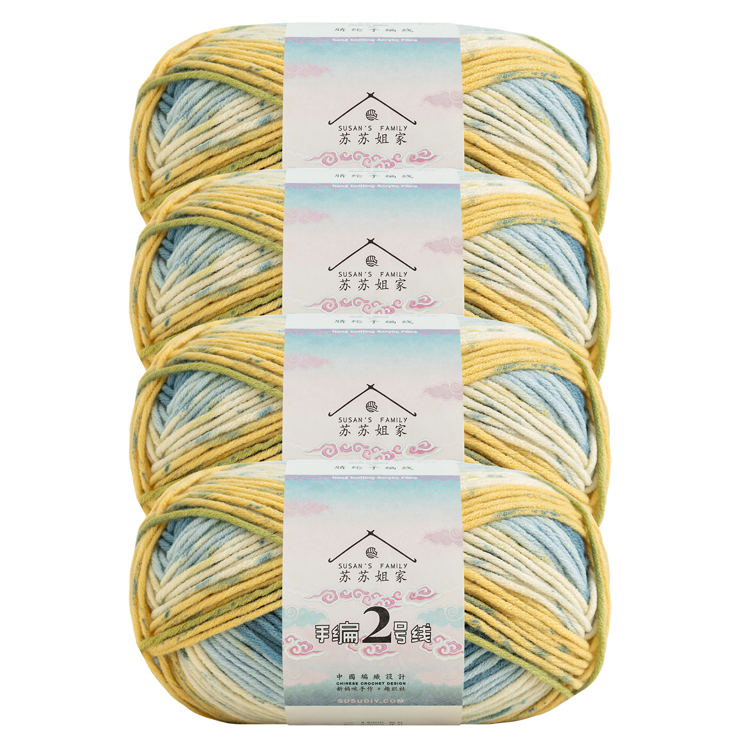 Handgefertigter Strickfaden Nr. 2