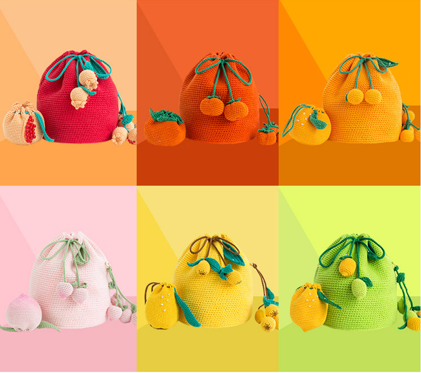 Fresh Fruit Moments Crochet Kit