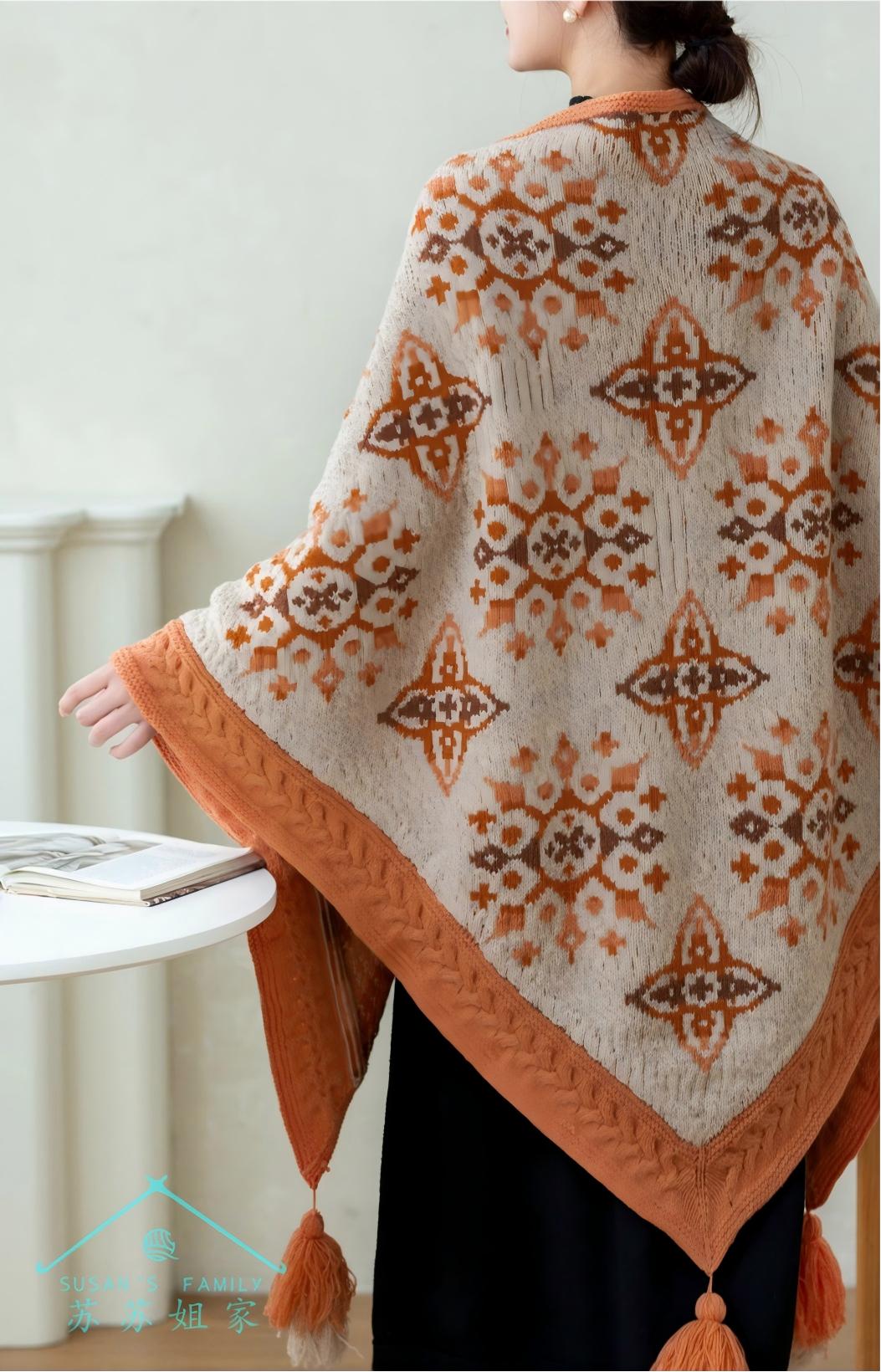 Angus Shawl Knit Pattern