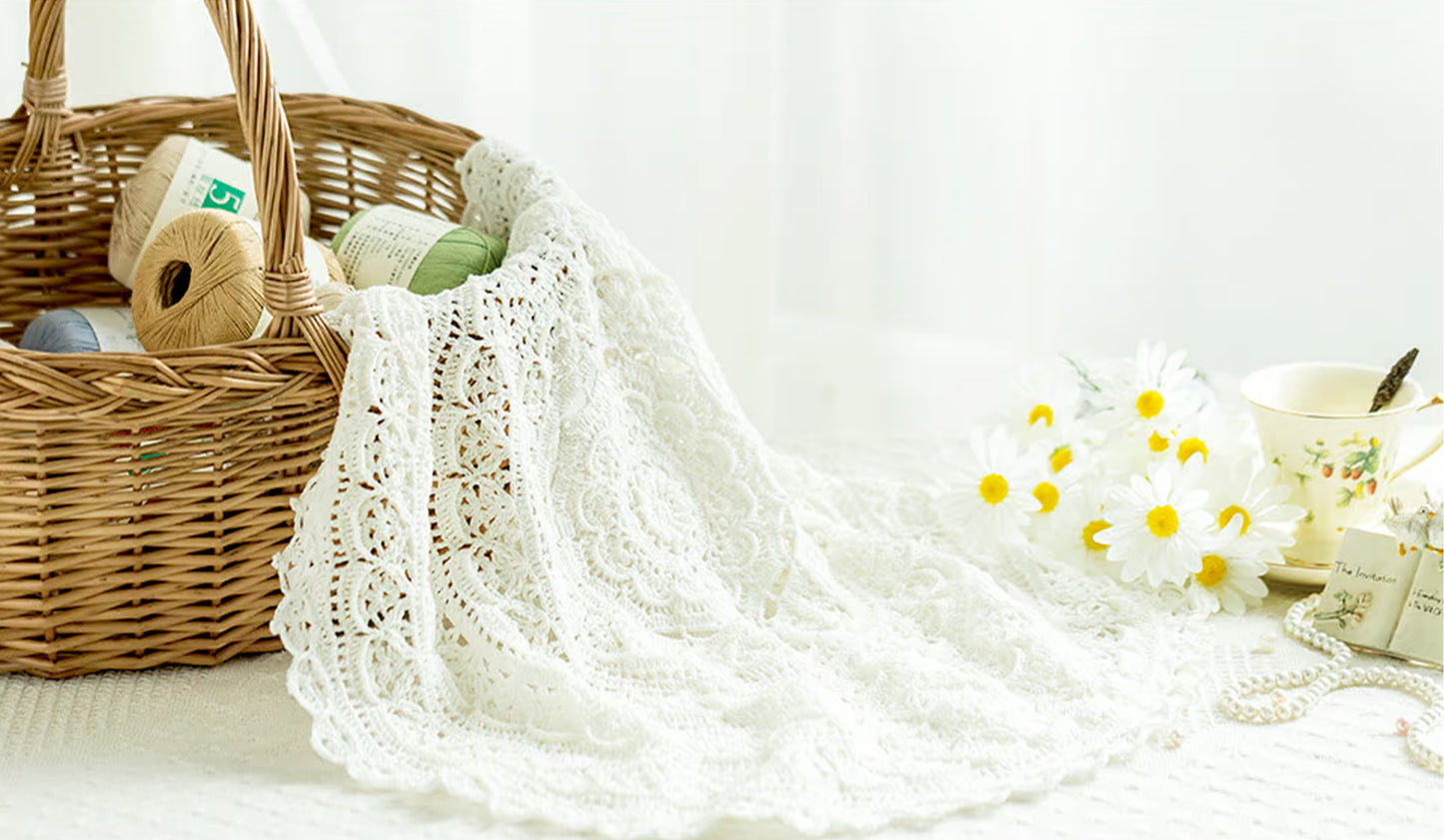 Crystal Flower Crochet Pattern
