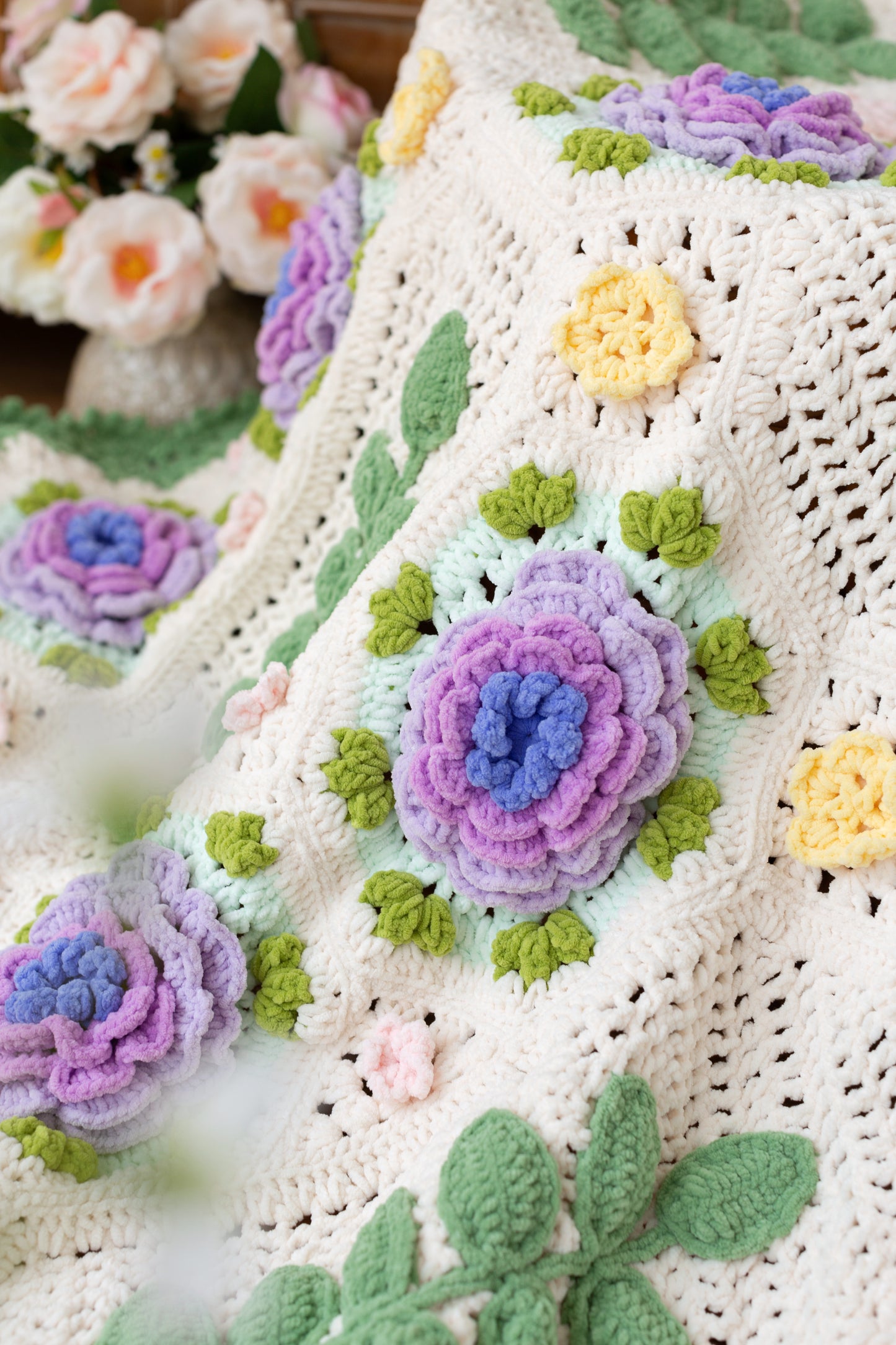 Morris's Rose Crochet Kit