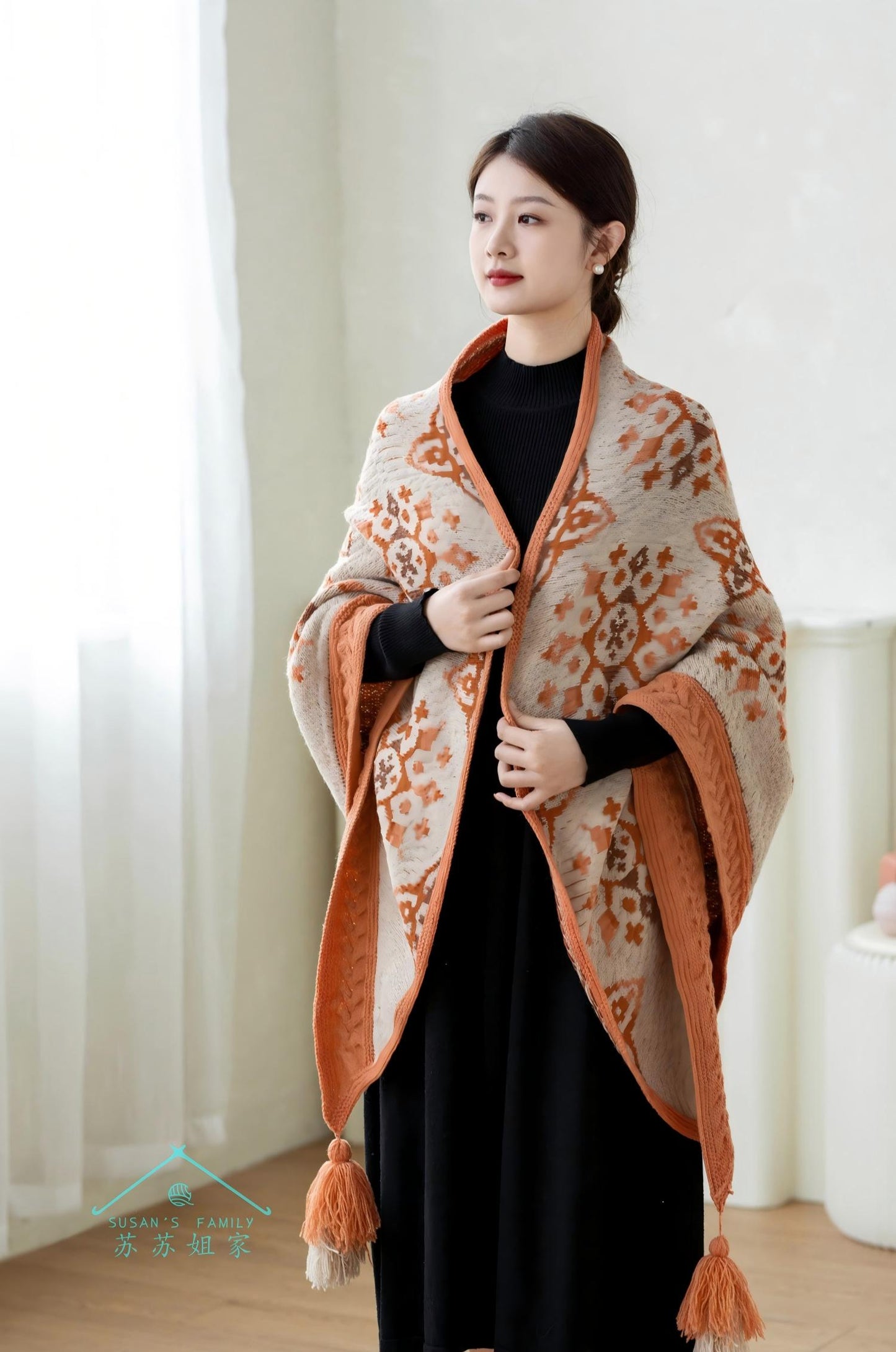 Angus Shawl Knit Pattern