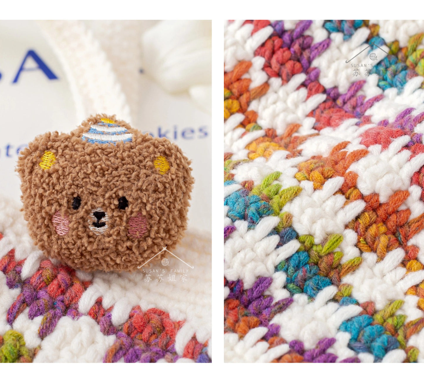 Houndstooth Shoulder Bag | Crochet Chart Pattern | Limited Written Instructions | Video Tutorial Available