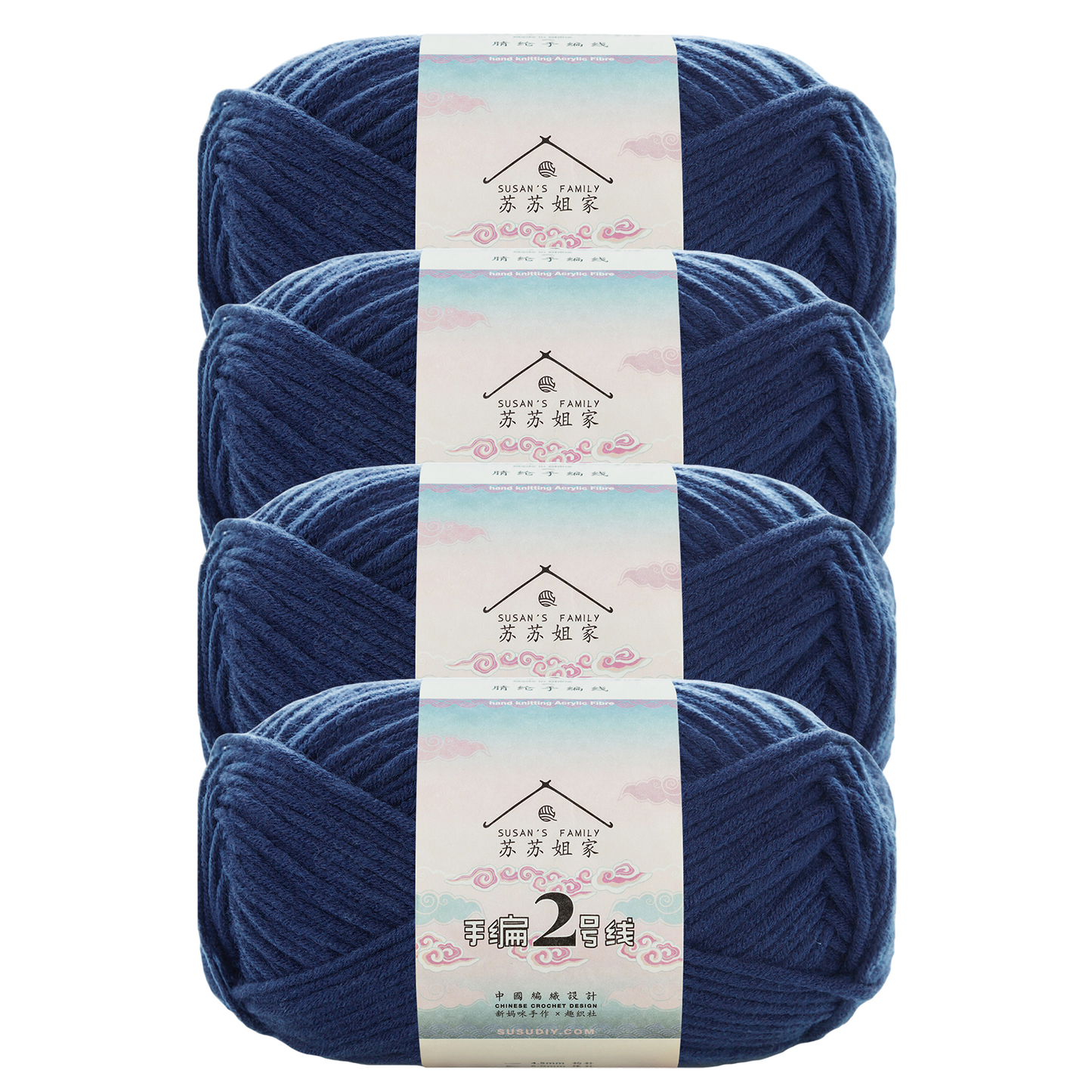 Handgefertigter Strickfaden Nr. 2