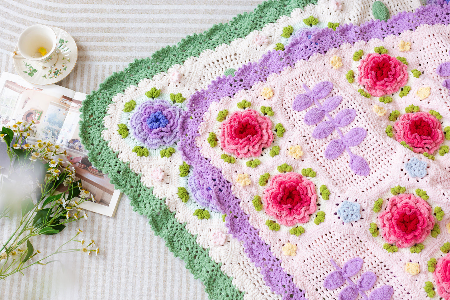 Morris's Rose Crochet Kit