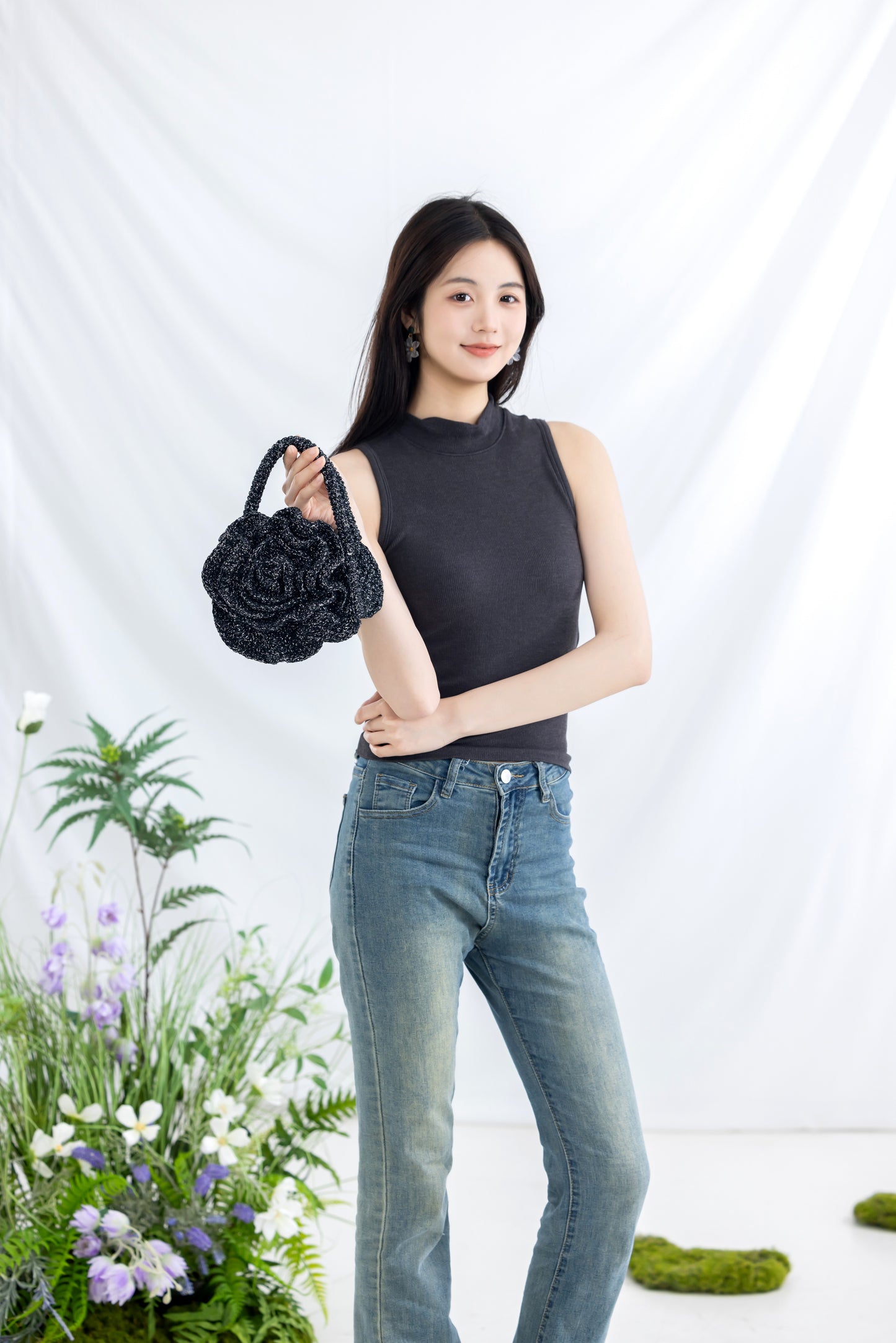 Rose Clutch Crochet Pattern