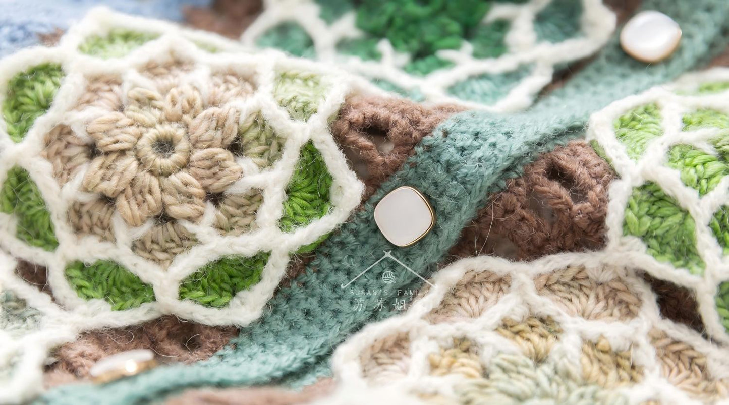 Waterweave Vest Crochet Pattern
