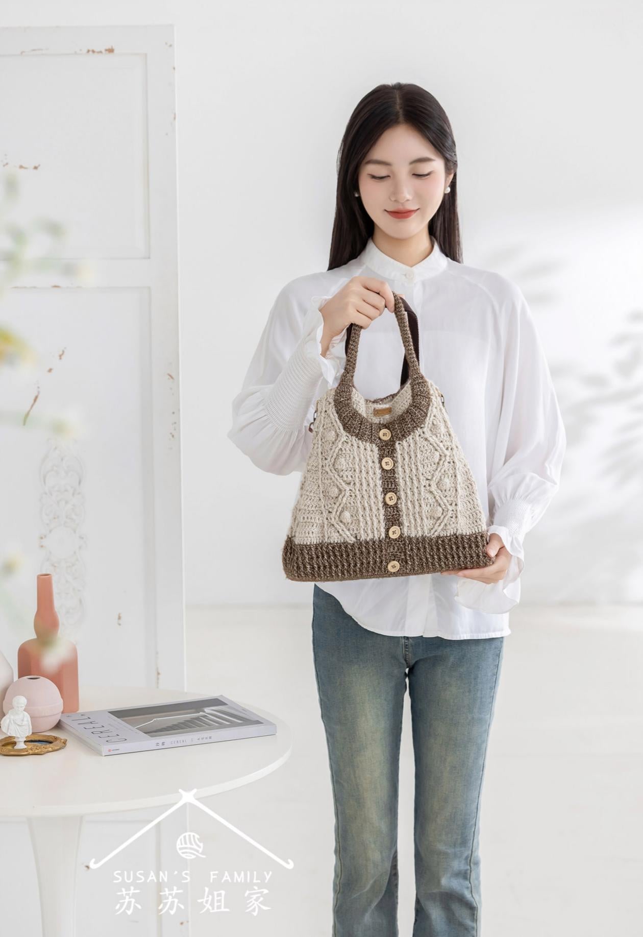 The Knitwear Tote Crochet Pattern
