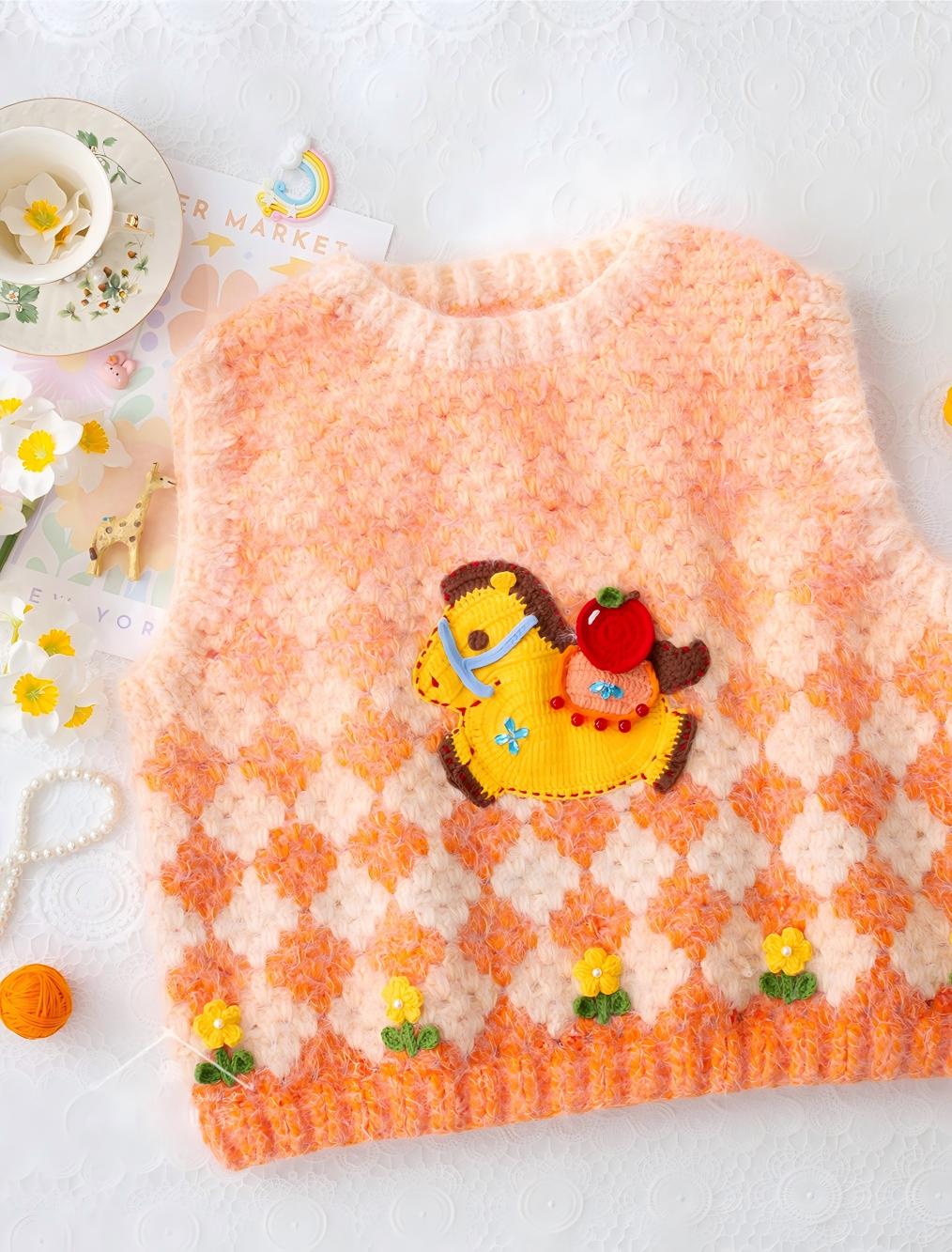 Running Horse Crochet Pattern