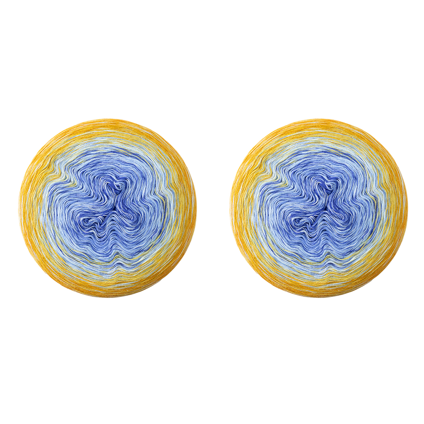 Susan's Family Summer Bloom Gradient Cotton Yarn -2 pack 【US Warehouse】