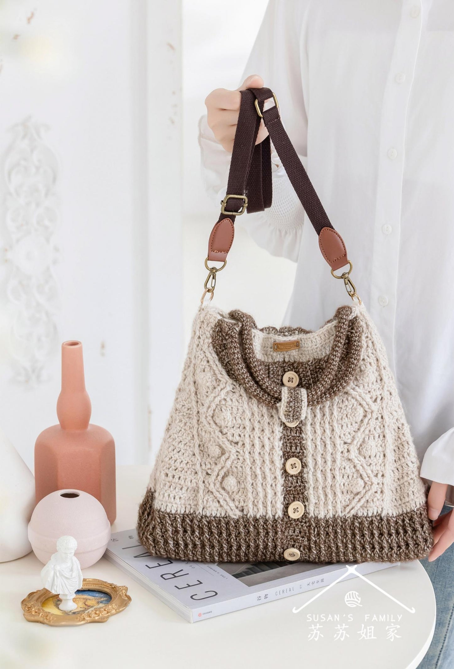The Knitwear Tote Crochet Pattern
