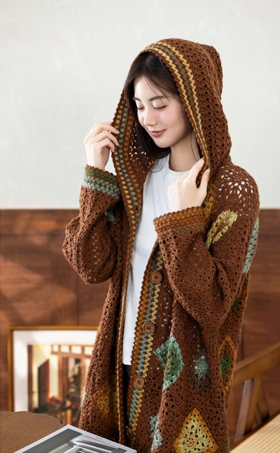 Prism Coat Crochet Kit