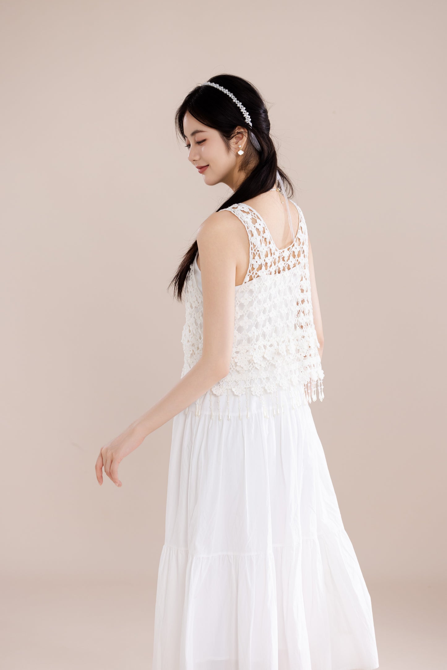 Sparkling Tassel Vest | Crochet Chart Pattern | Limited Written Instructions | Video Tutorial Available