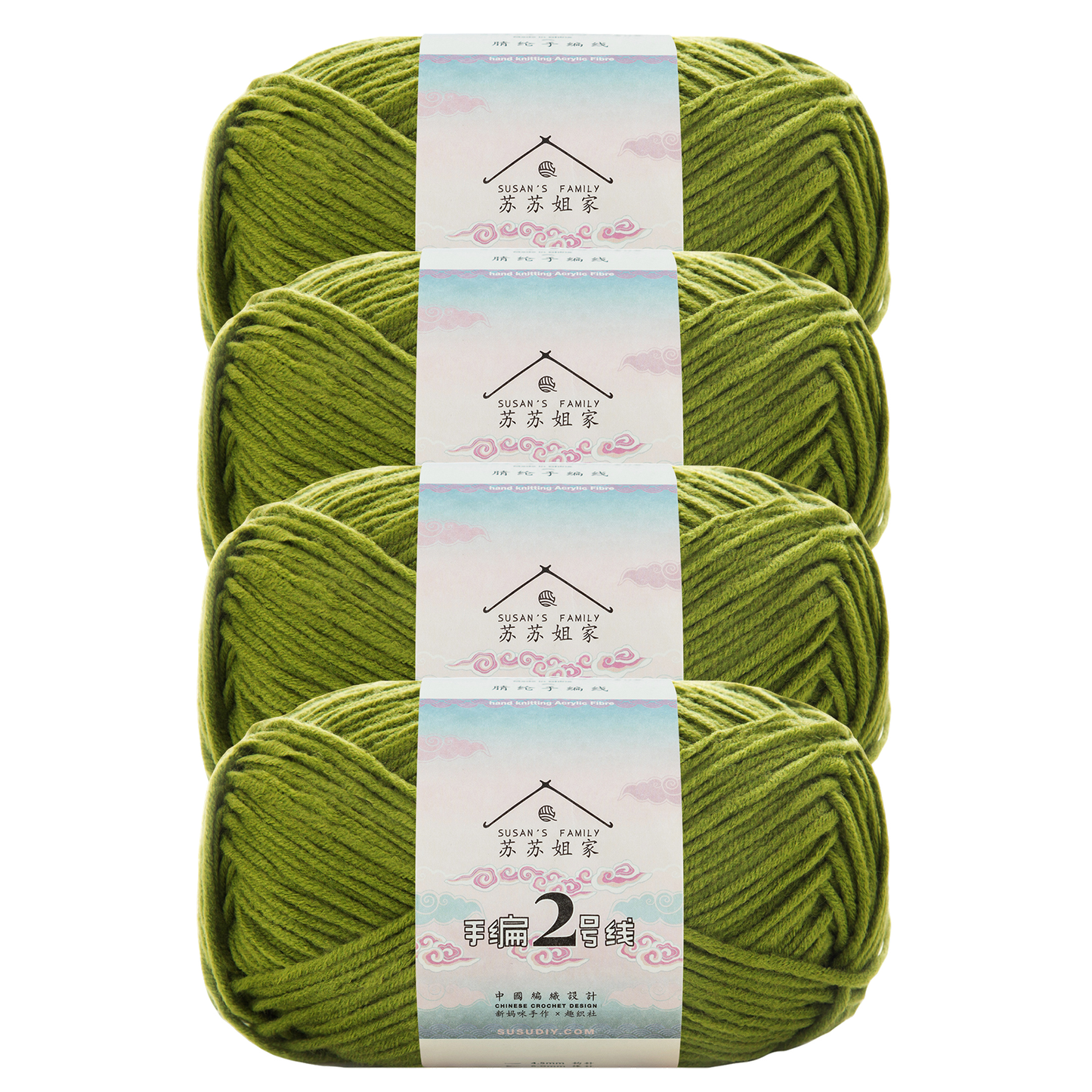 Handgefertigter Strickfaden Nr. 2