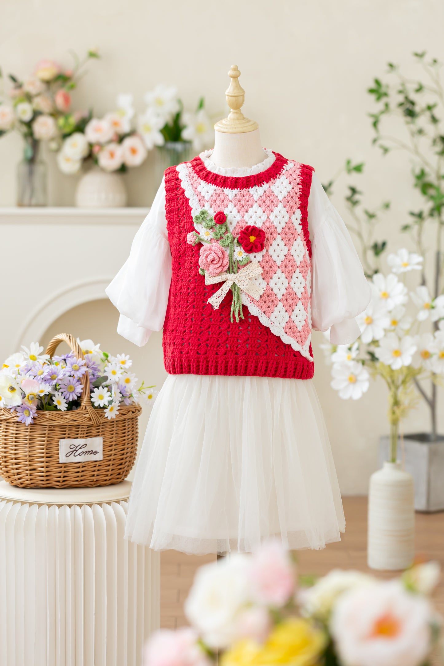 Bouquet Top Crochet Pattern
