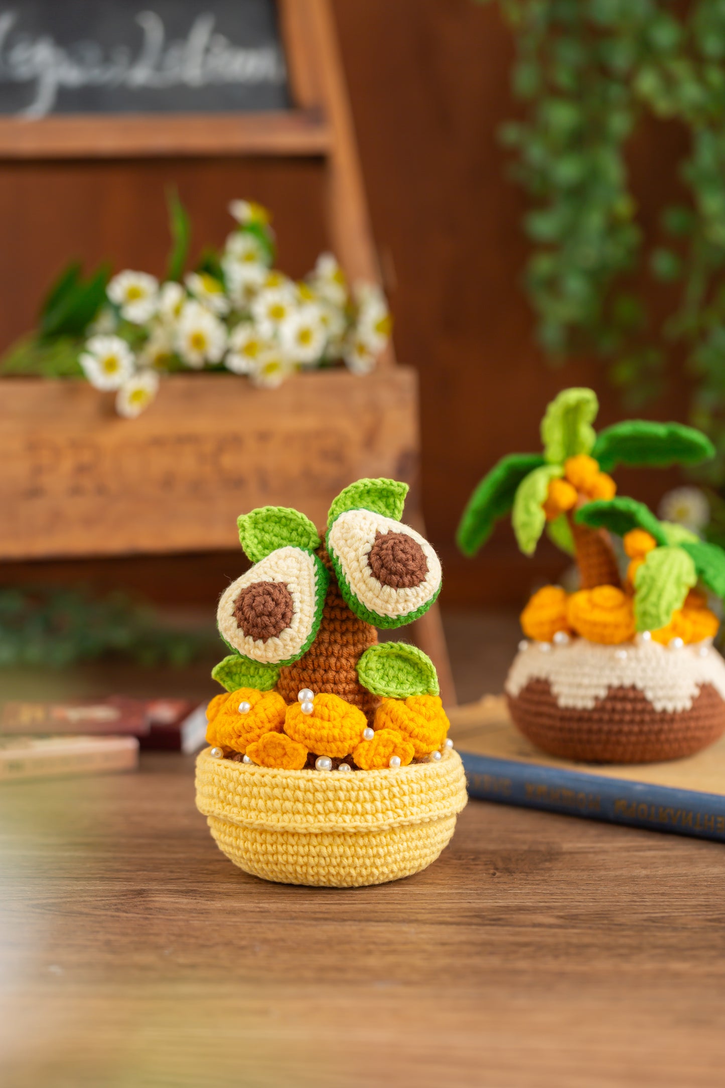 Fat Choy Plant Crochet Pattern