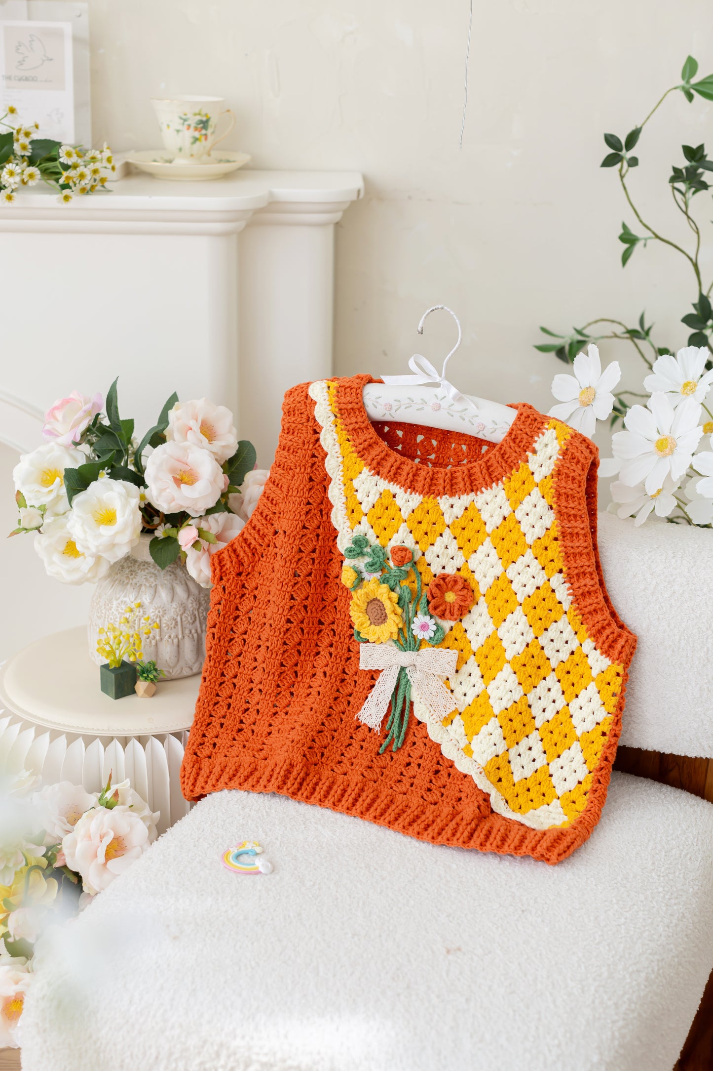 Bouquet Top Crochet Pattern