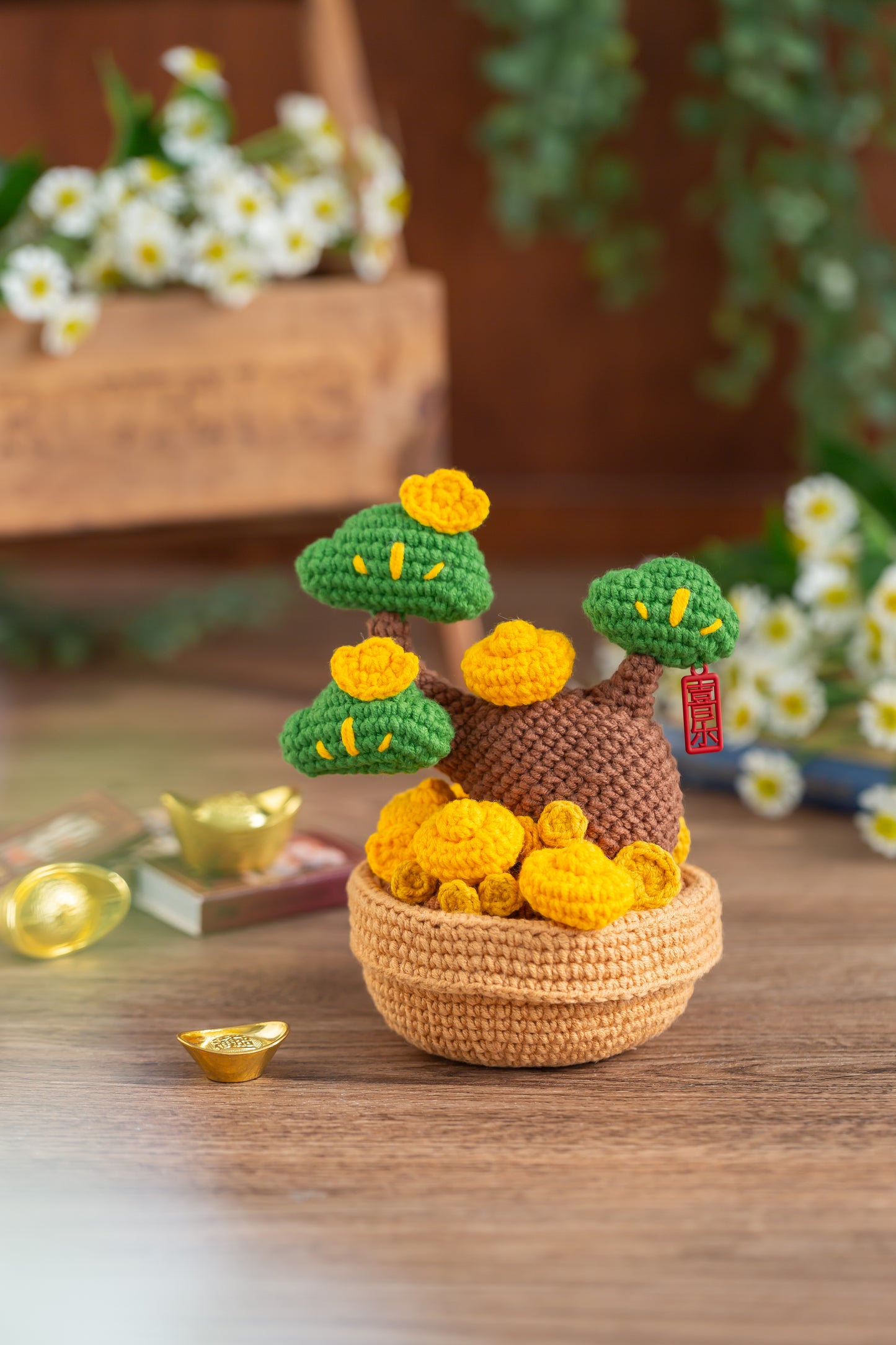 Fat Choy Plant Crochet Pattern