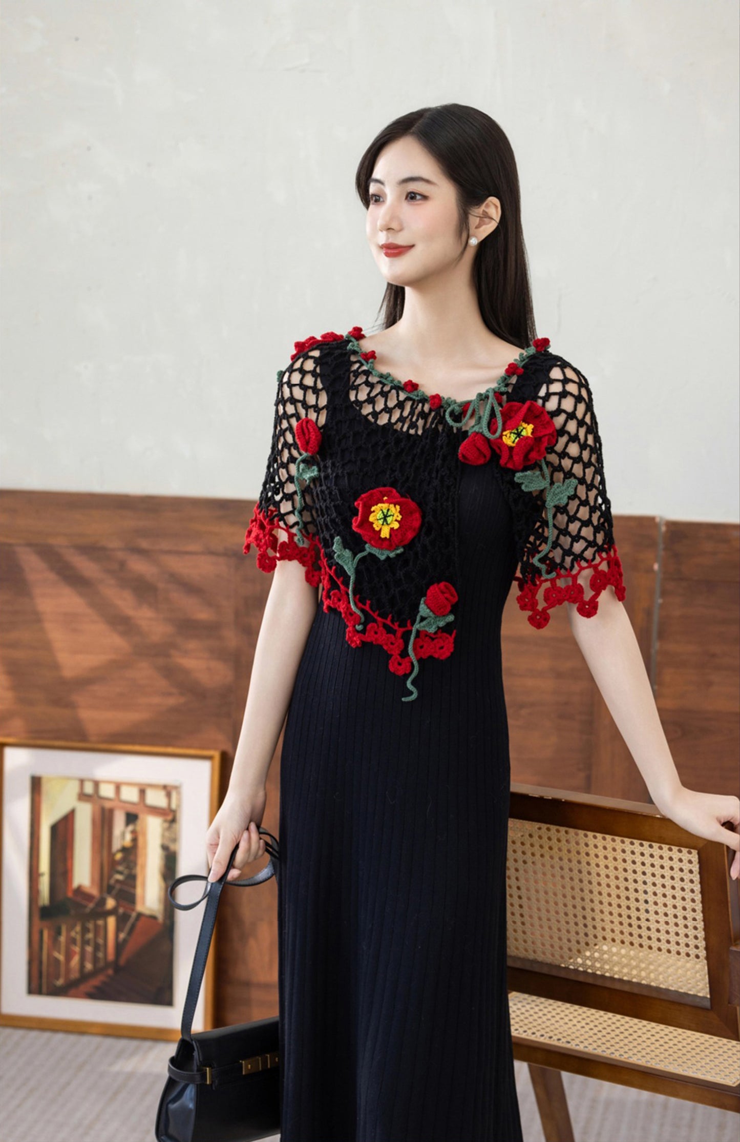 Verdant Vine Wrap Crochet Pattern