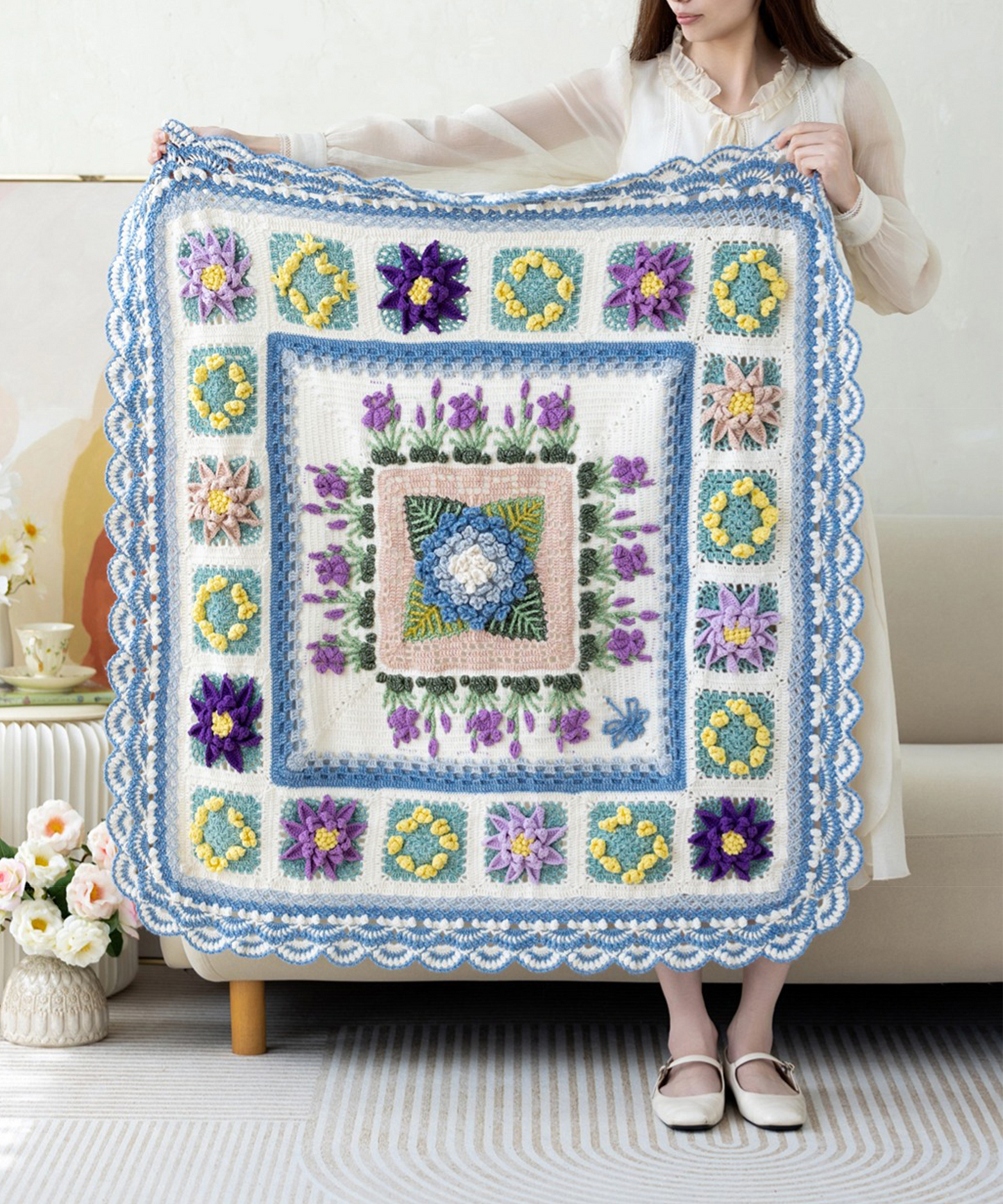 Summer Garden Blanket Test