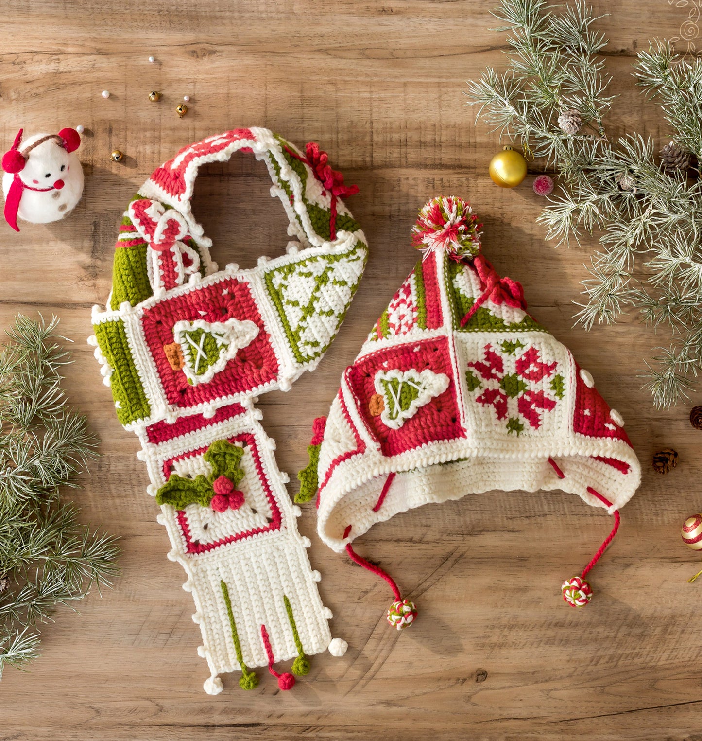 Santa’s Cozy Set Crochet Pattern