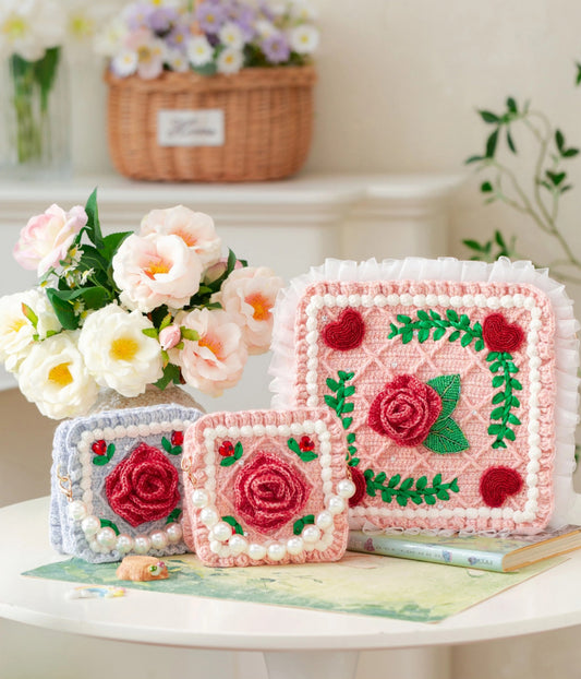 Rosebriar Whisper Set Crochet Pattern