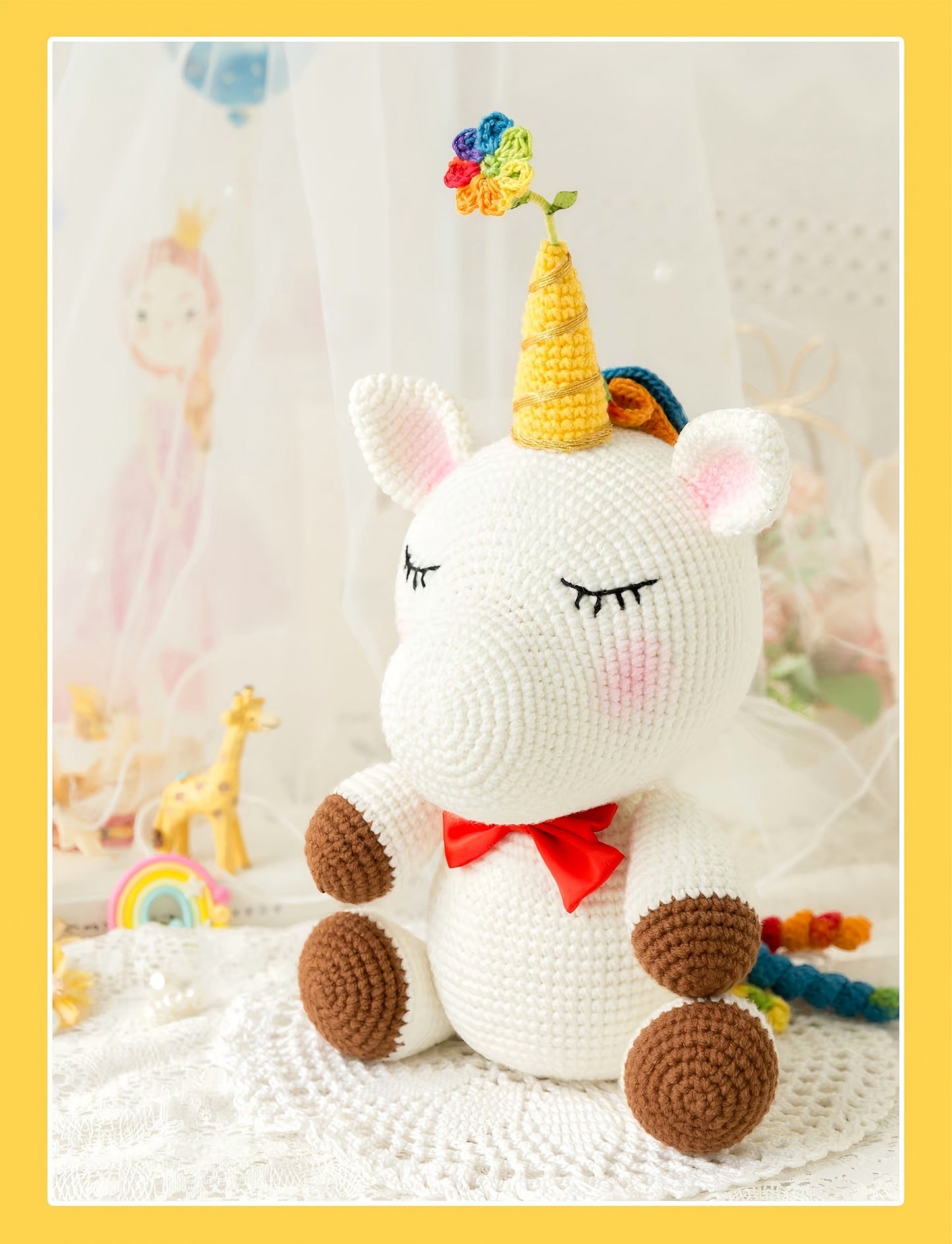 Unicorn Doll Crochet Pattern