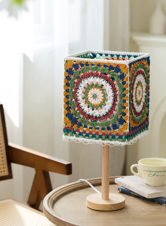 Granny Square Lampshade Crochet Kit