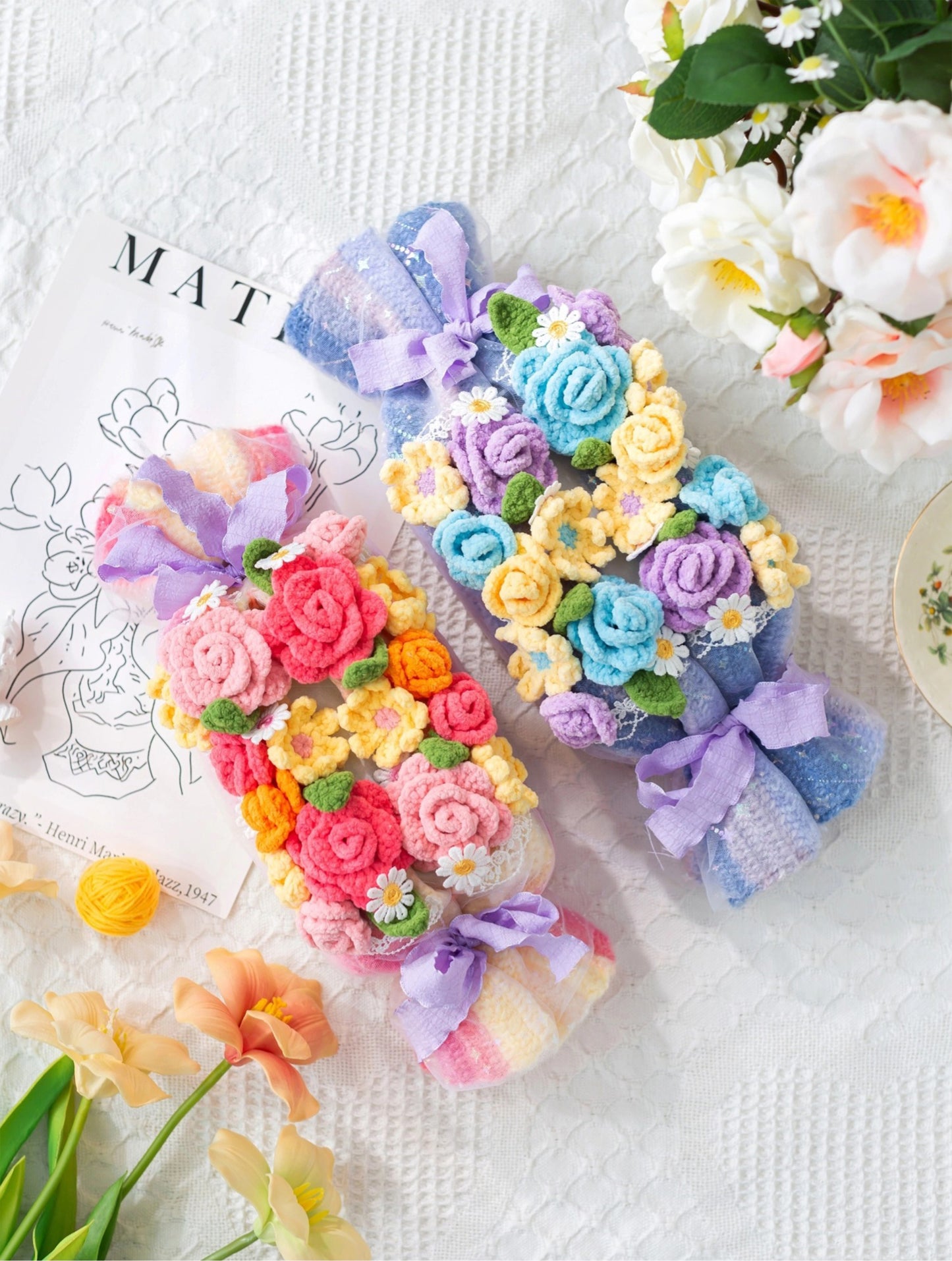 Candy Tissue Box Crochet Pattern