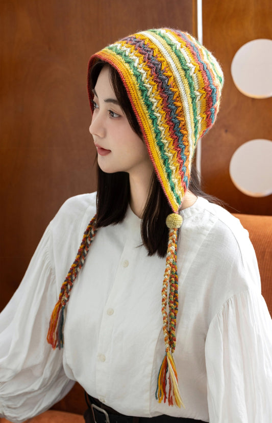 Celestial Swirl Beanie Crochet Pattern