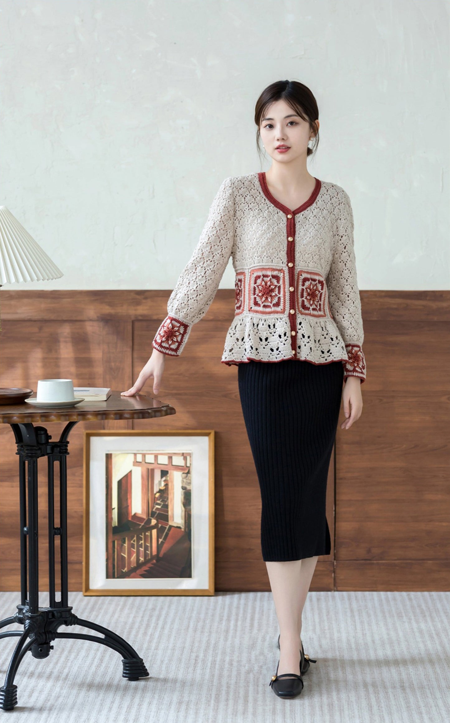 Starrock Cardigan Crochet Kit