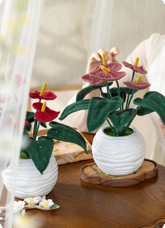 Fortune Anew Anthurium Crochet Pattern