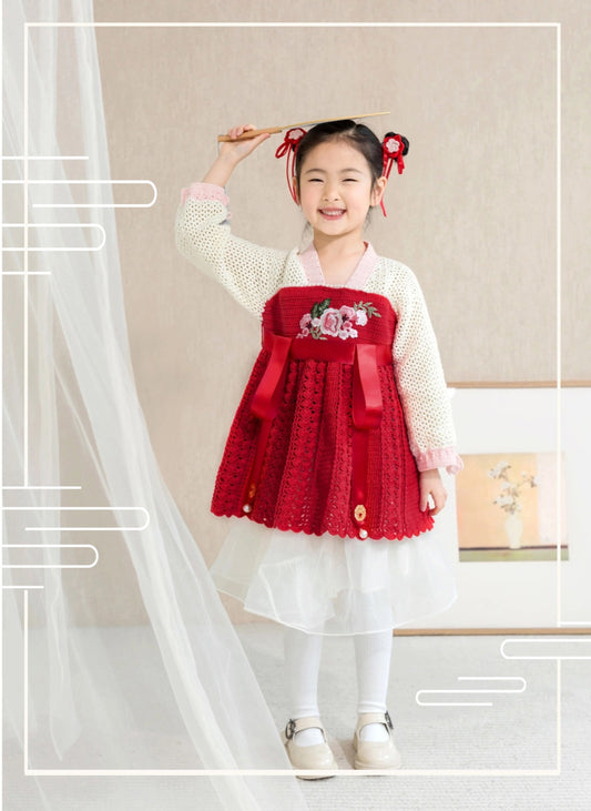 Floral Stream Ruqun Crochet Yarn Kit