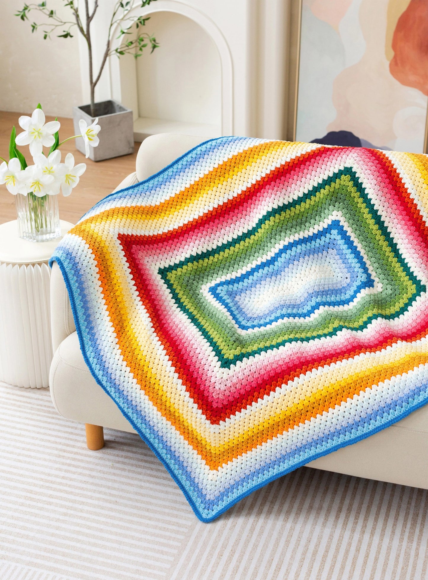 Candybow Blanket Crochet Pattern