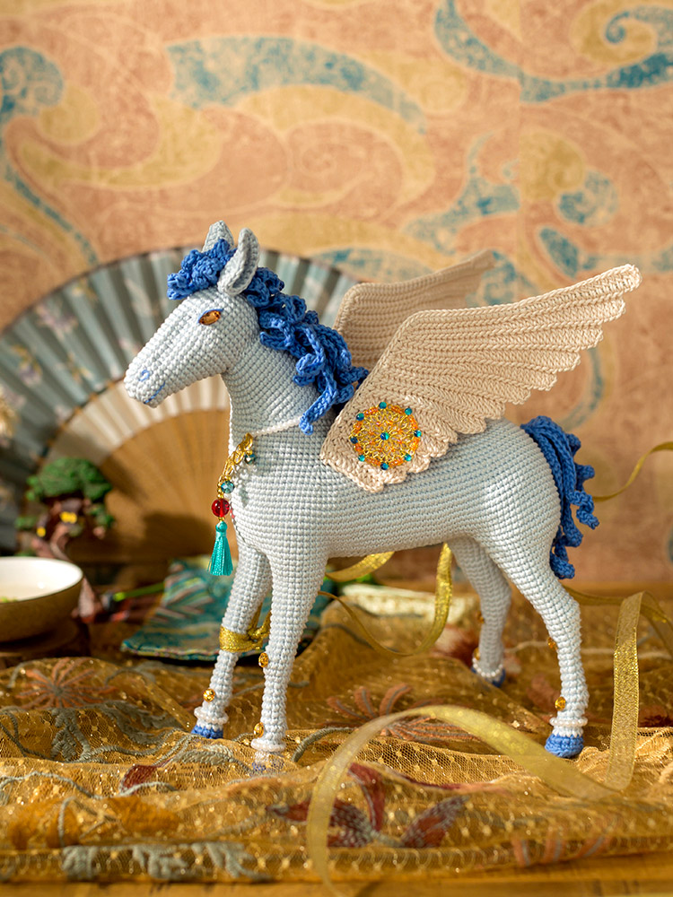Winged Horse Crochet Pattern