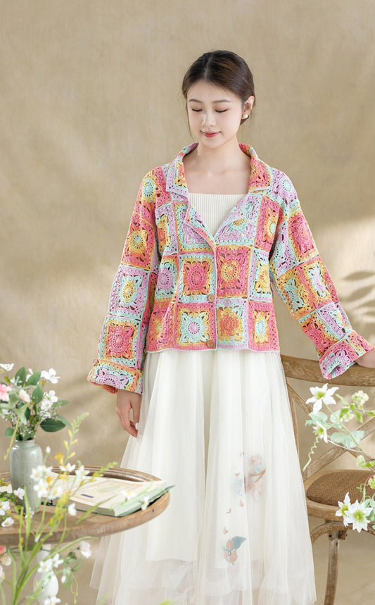 Garden Cardigan Crochet Kit