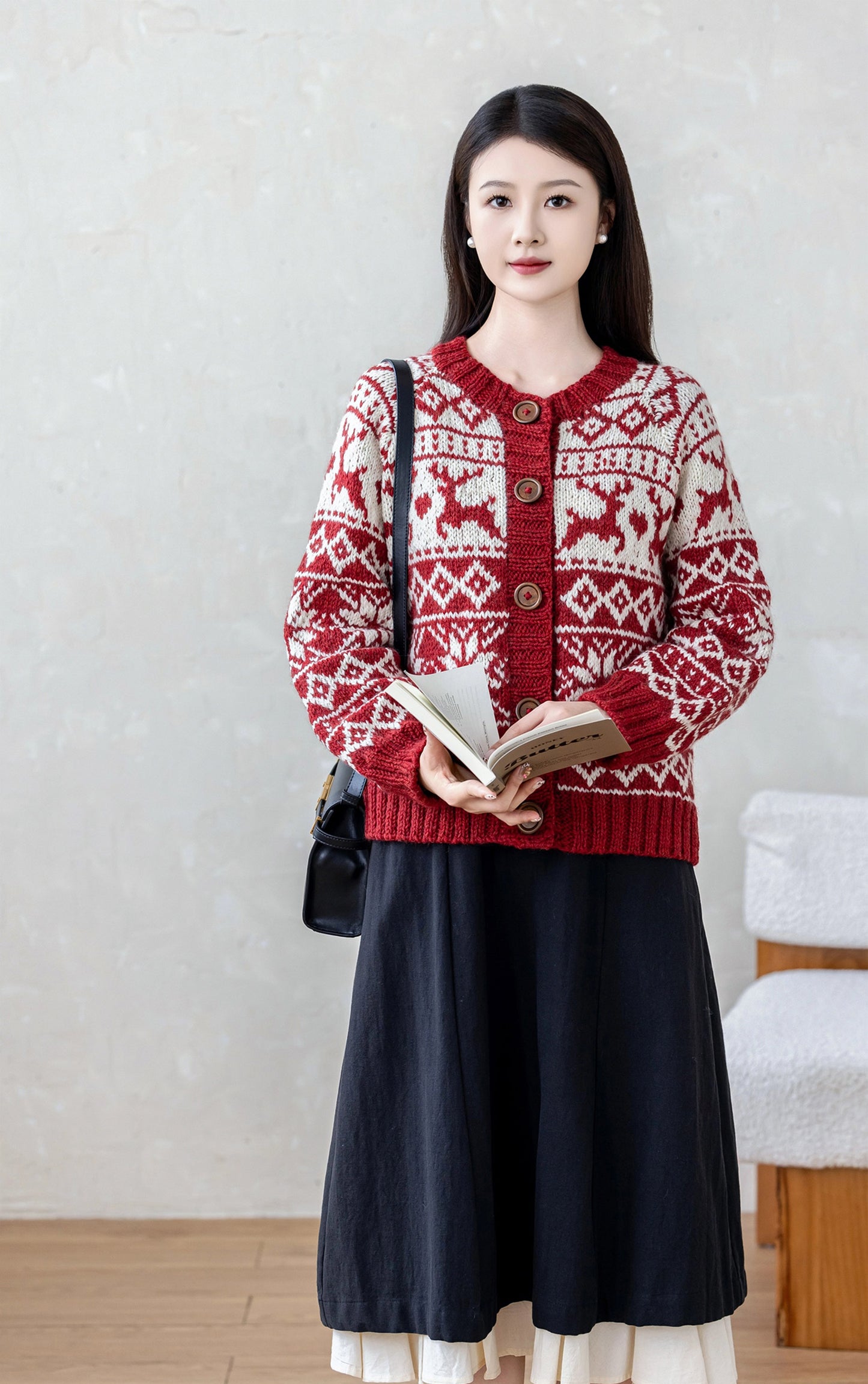 Snowfield Cardigan Knit Kit